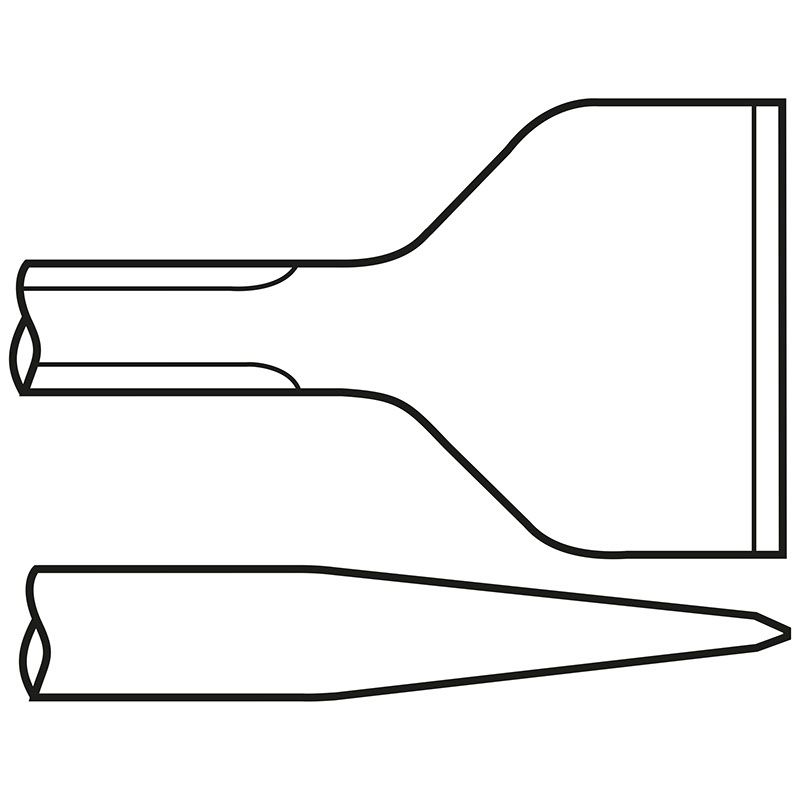 WIDE SCALING CHISEL SHANK 17.3MM (0.68) product photo